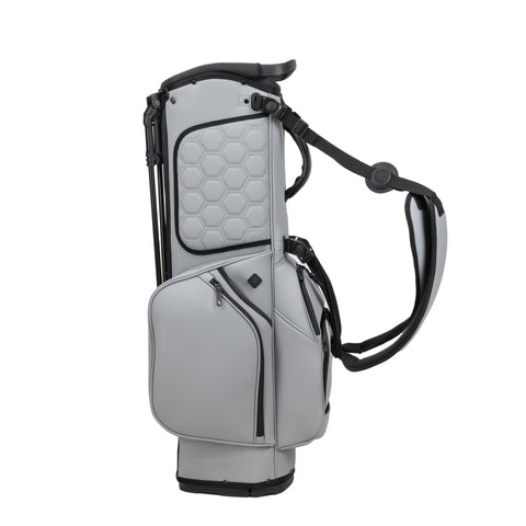LUX 9.5" 14-Way Hybrid Stand Bag: Fossil (Gray)