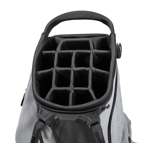 LUX 9.5" 14-Way Hybrid Stand Bag: Fossil (Gray)
