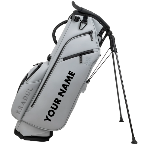 LUX 9.5" 14-Way Hybrid Stand Bag: Fossil Gray [Customize]