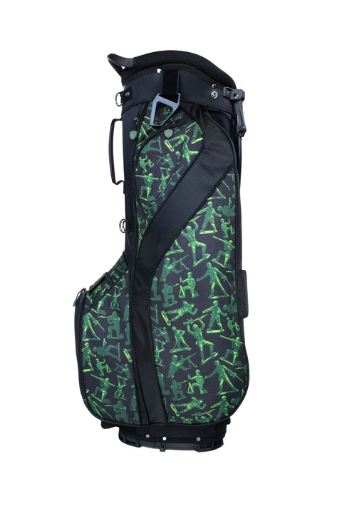 SUBTLE PATRIOT Hero Stand Bag: Stealth / Army Men