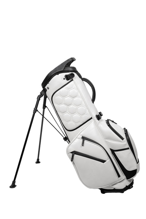 LUX G-Exotics Women’s 8.5” Carry Bag: Patchwork White