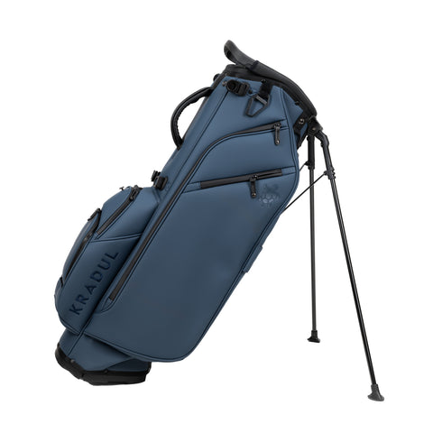 LUX 9.5" 14-Way Hybrid Stand Bag: Blue Steel