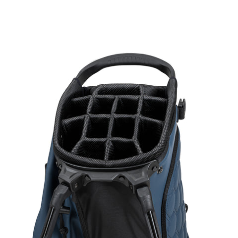 LUX 9.5" 14-Way Hybrid Stand Bag: Blue Steel