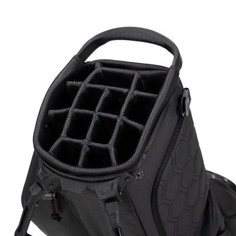 LUX 9.5" 14-Way Hybrid Stand Bag: Tar