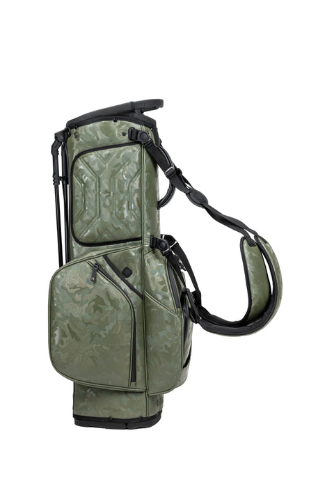 KRADUL LUX LE 9” Stand Bag – Holo-Camo Green