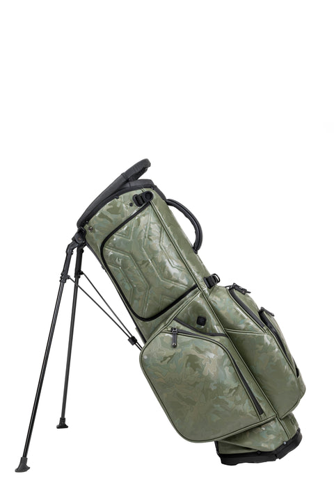 LUX LE 9” Stand Bag: Holo-Camo Green